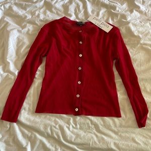 Petit Pois sheer top